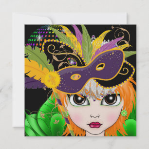 Invitation de soirée costumée par SRF