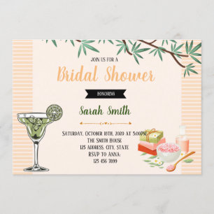 Invitation de soirée faciale mini Margarita