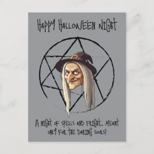 🧙‍♀️ Invitation de sorcière effrayante pour Hallo