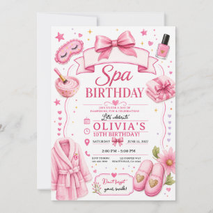 invitation de spa coquette