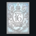 Invitation De sweet sixteen prince il était une fois<br><div class="desc">Conception par le © 2016 de Jill McAmis</div>