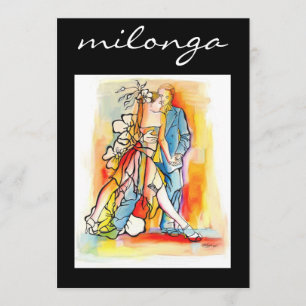 Invitation de Tango Milonga
