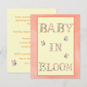 Invitation de téléchargement numérique pour Baby i