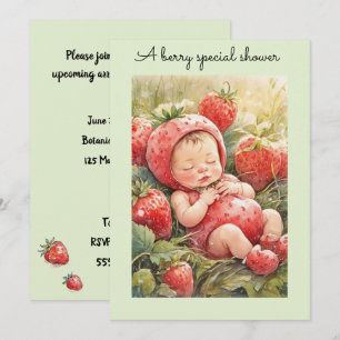 Invitation de téléchargement numérique pour bébé B