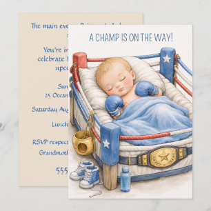 Invitation de téléchargement numérique pour bébé c