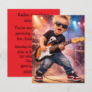 Invitation de téléchargement numérique pour fête d