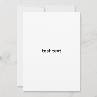 invitation de test
