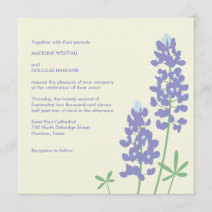 Invitation de Texas BlueBonnets