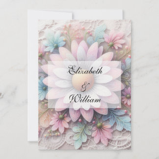 Invitation de texte calligraphie minimaliste