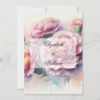 Invitation de texte calligraphie minimaliste