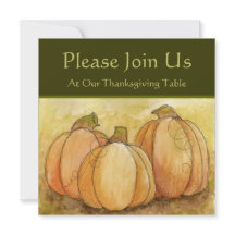 Invitation de Thanksgiving