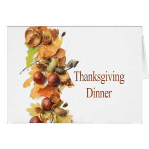 Invitation de Thanksgiving