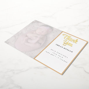 Invitation de Thanku Foil