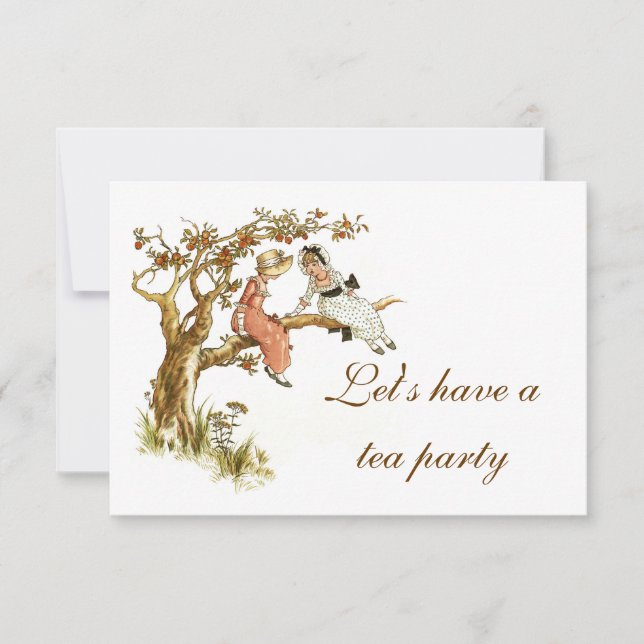 Invitation de thé (Devant)