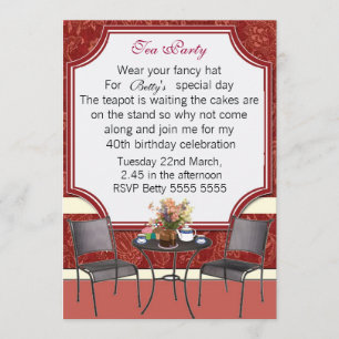 Invitation de thé