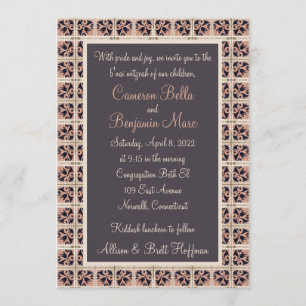 Invitation de Tiles B'nai Mitzvah