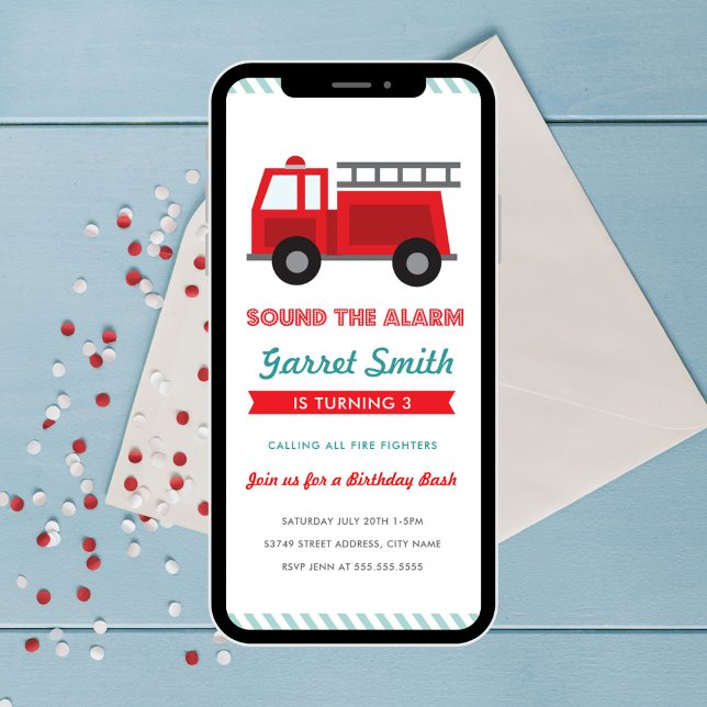 Invitation de tous les Anniversaires de enfants (Créateur téléchargé)