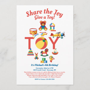 Invitation de Toy Drive