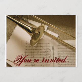 Invitation de trombone