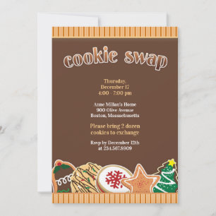 Invitation de vacances pour échange de cookies