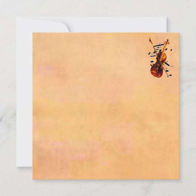 Invitation de violon (Devant)