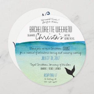 Invitation de week-end de Bachelorette de