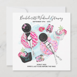 Invitation de week-end de détente plage pour enter