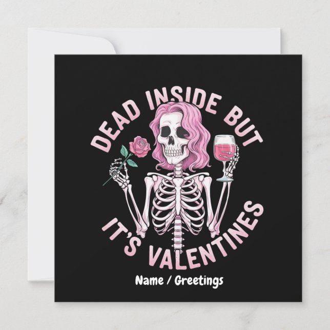 Invitation Dead Inside, mais c’est le romantisme amusant de V (Devant)