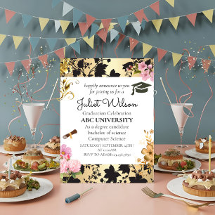 Invitation Début de l'obtention du diplôme de l'université d'