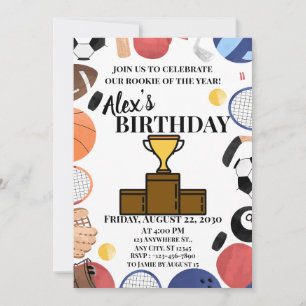 Invitation Débutant de l'année