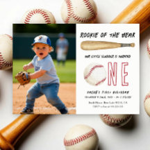 Débutant de l'année Fête d'anniversaire de basebal
