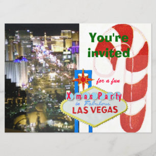 Invitation Décembre Mariage à Las Vegas