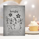 Invitation Décès à ma jeunesse 30e anniversaire de fête Invit<br><div class="desc">Dites adieu à votre vingtaine et dites bonjour aux années trente ! Faites de votre 30e anniversaire une fête mémorable avec l'humoristique "Death to My Youth" 30e Anniversaire Invitations de fête. Ces invitations nostalgiques ont un arrière - plan gris vintage, des squelettes dansants, des ballons avec "RIP" et "30 aujourd'hui"...</div>