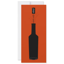 Invitation d'échantillon de vin de vin de Veni