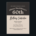 Invitation décontractée du 60e anniversaire pour l<br><div class="desc">Vive la fête de la cuisine ! Réunissez votre famille,  vos amis et vos voisins pour une fête d'anniversaire mémorable pour votre être cher. Une célébration qui compte - partager des histoires,  chanter des chansons et rire ensemble.</div>