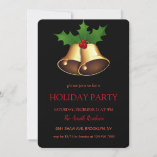 Invitation Décor de Noël Jingu Bells