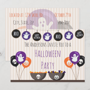 Invitation Décorations d'Halloween