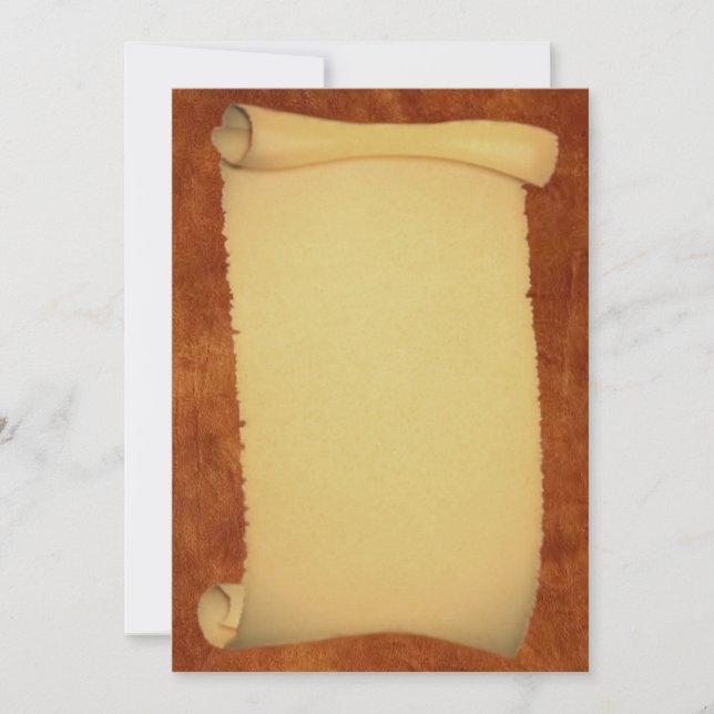 Invitation défilante (Devant)