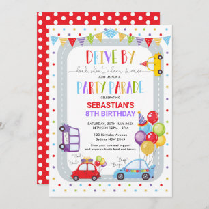 Invitation Défilé d'anniversaire de la parade de Quarantaine 