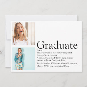 Invitation Définition Du Diplôme 2 Photo Noir Et Blanc