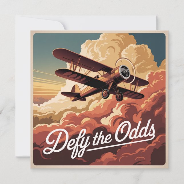 Invitation Defy The Odds (Devant)