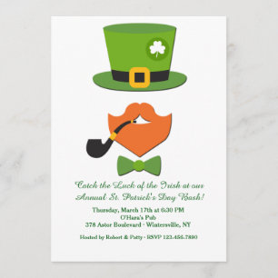 Invitation déguisement pour la Saint-Patrick