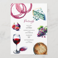 Dégustation de vin et de fromage de Menus mariage