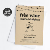 Dégustation De Vins Gratuit Amusante Fête D'Annive