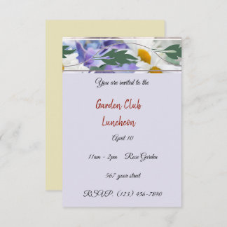 Invitation déjeuner