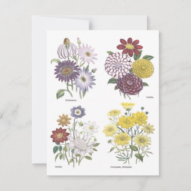 Invitation Déjeuner dans le jardin (Devant)