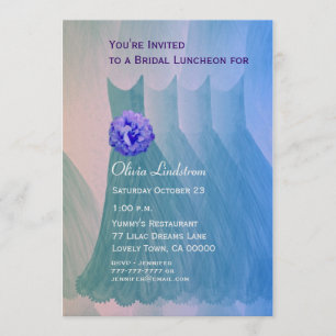 Invitation Déjeuner de demoiselle d'honneur ou robes