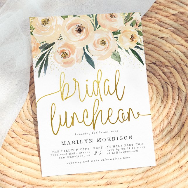 Invitation Déjeuner de mariage Fête de mariage (Créateur téléchargé)
