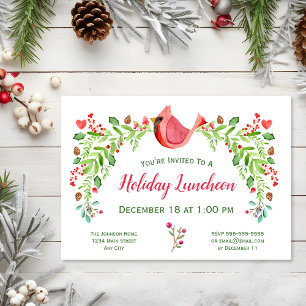 Invitation Déjeuner de vacances ou autre événement cardinal a