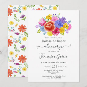 Invitation Déjeuner des femmes d'affaires florales